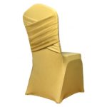 Presvlaka za stolicu zlatne boje